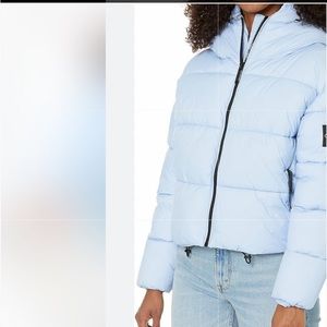 Calvin Klein woman short  puffer jacket.